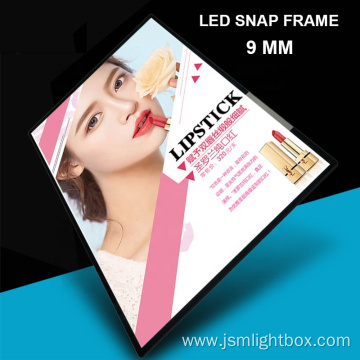 Movie Poster Tempered Glass Material Displays Light Box